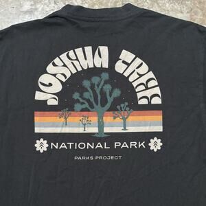 Parks Project Shirt Mens Medium Grey Joshua Tree National Park Short Sleeve Tee